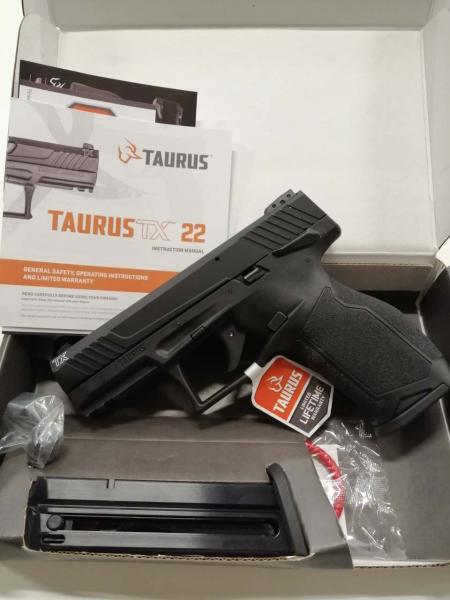 Nuova Pistola Taurus TX calibro 22 LR